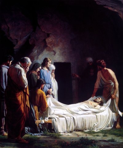 Entierro de Cristo de Carl Heinrich Bloch